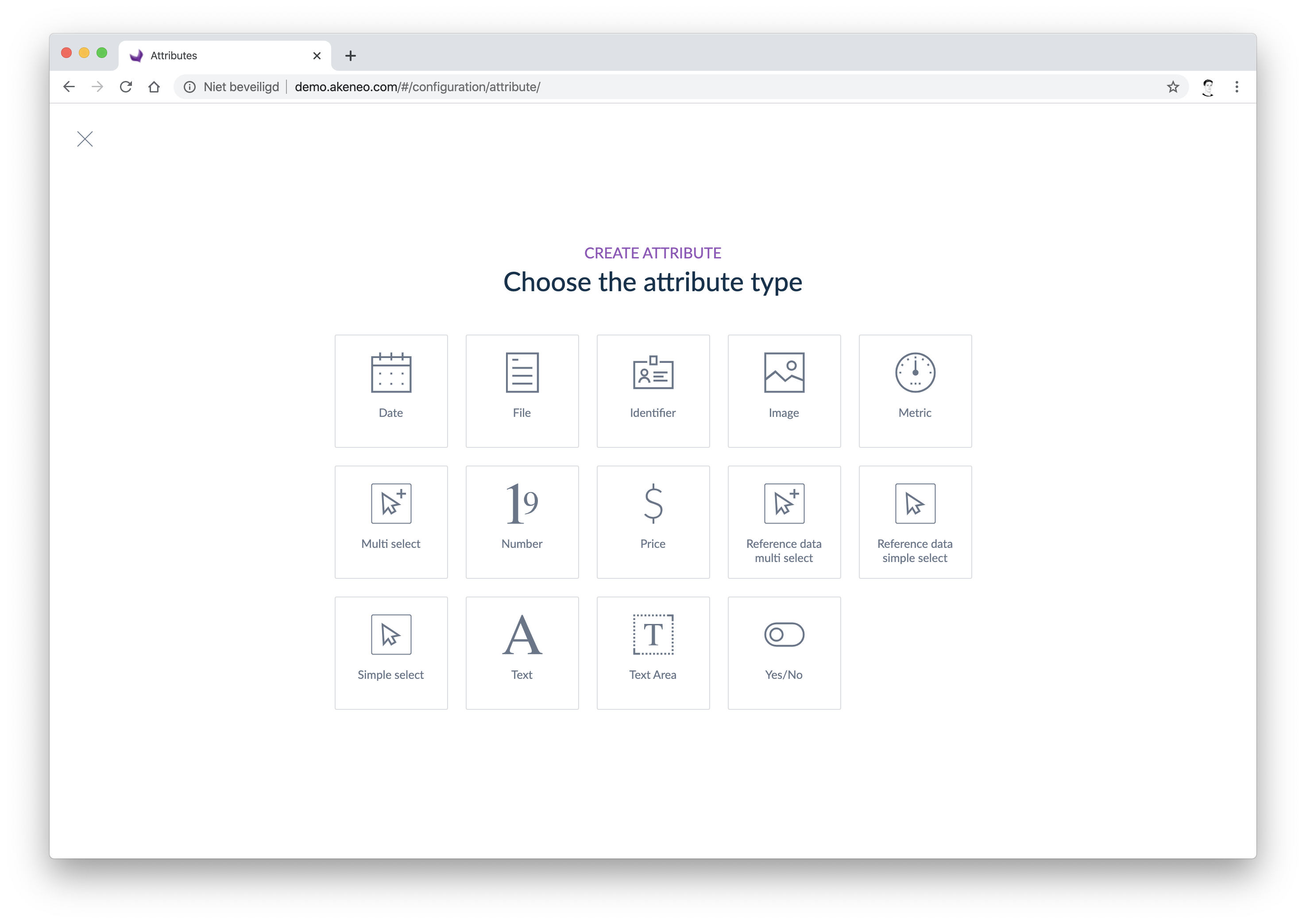akeneo demo attribute types.png