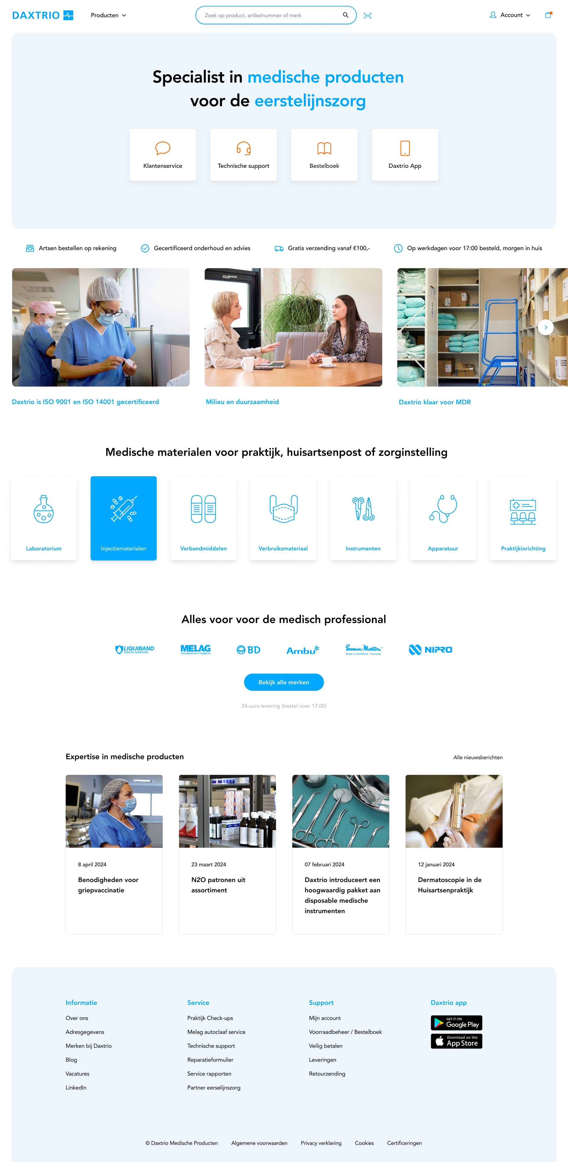 Magento webshop design door Reach Digital