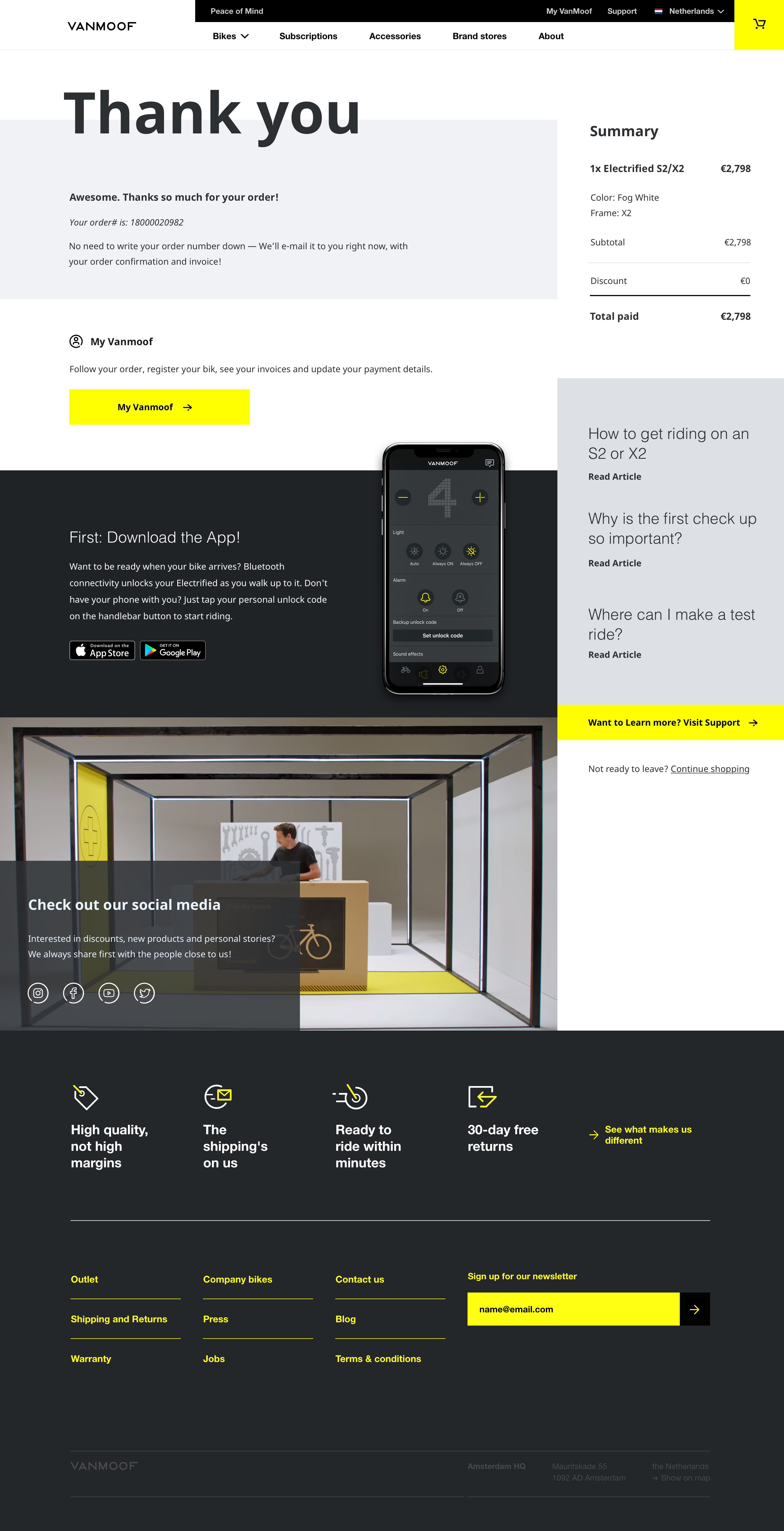 Designpartij Reach Digital samenwerking VanMoof